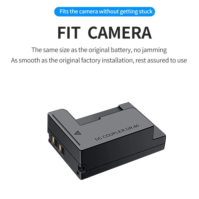 

HQIX for Canon PowerShot SX50 HS G1 x G15 SX60 HS SX40 HS Camera ACK-DC80 NB-10L Virtual Battery USB Power Adapter
