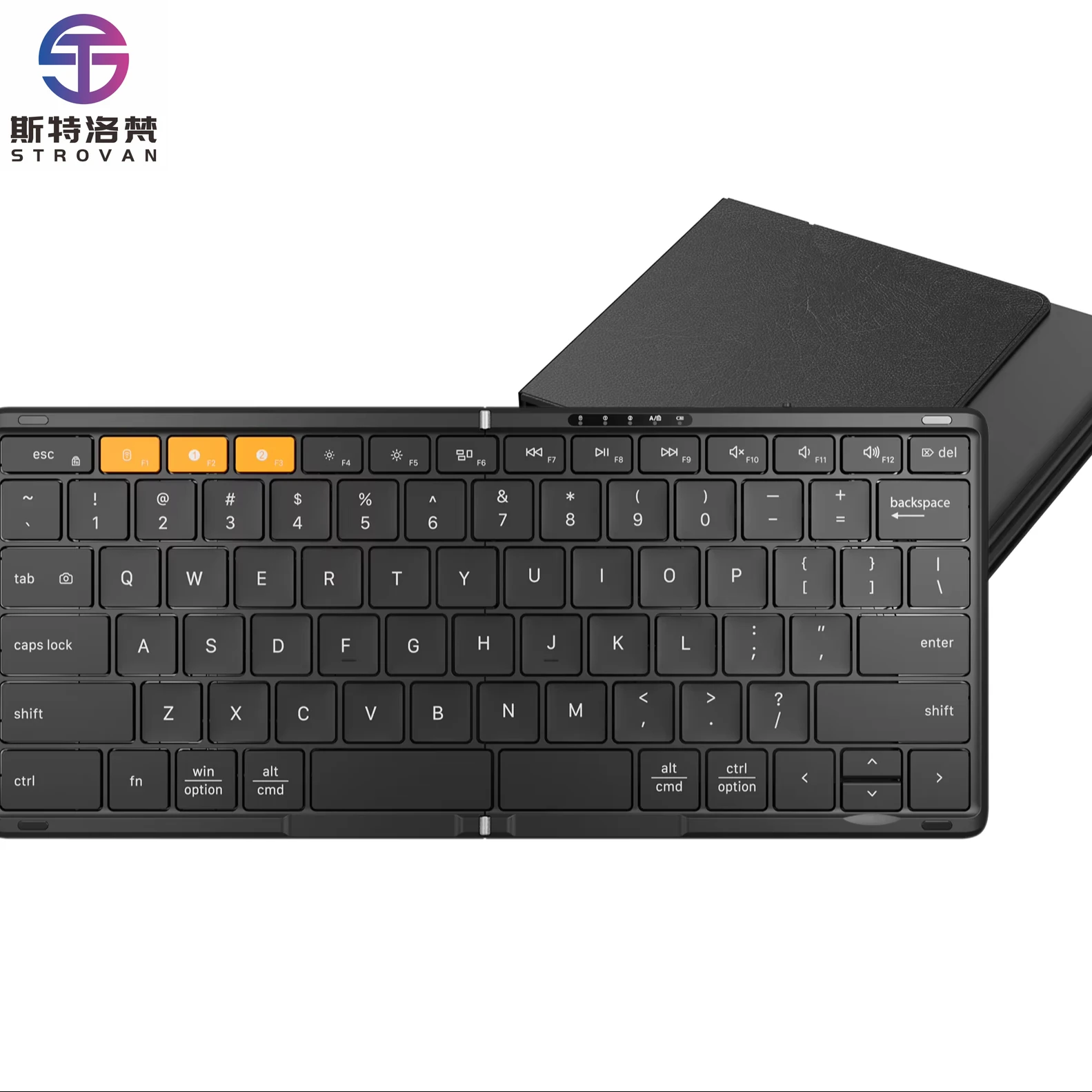 DF010 High Quality Portable Foldable Wireless Stackable Keyboard for   Windows Phones Tablets with for Stock