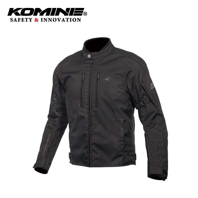 Original KOMINE JK-6034 Winter Motorcycle Jacket Men's Short Cycling Jacket Warm Commuter Motorcycle Jacket with Protective Gear