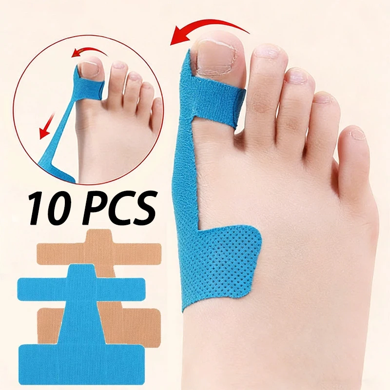 Kinesiologie-Tape Hallux Valgus Großzehenkorrektor für Sport, wasserdichter Schutz und Ausrichter für Hallux Valgus