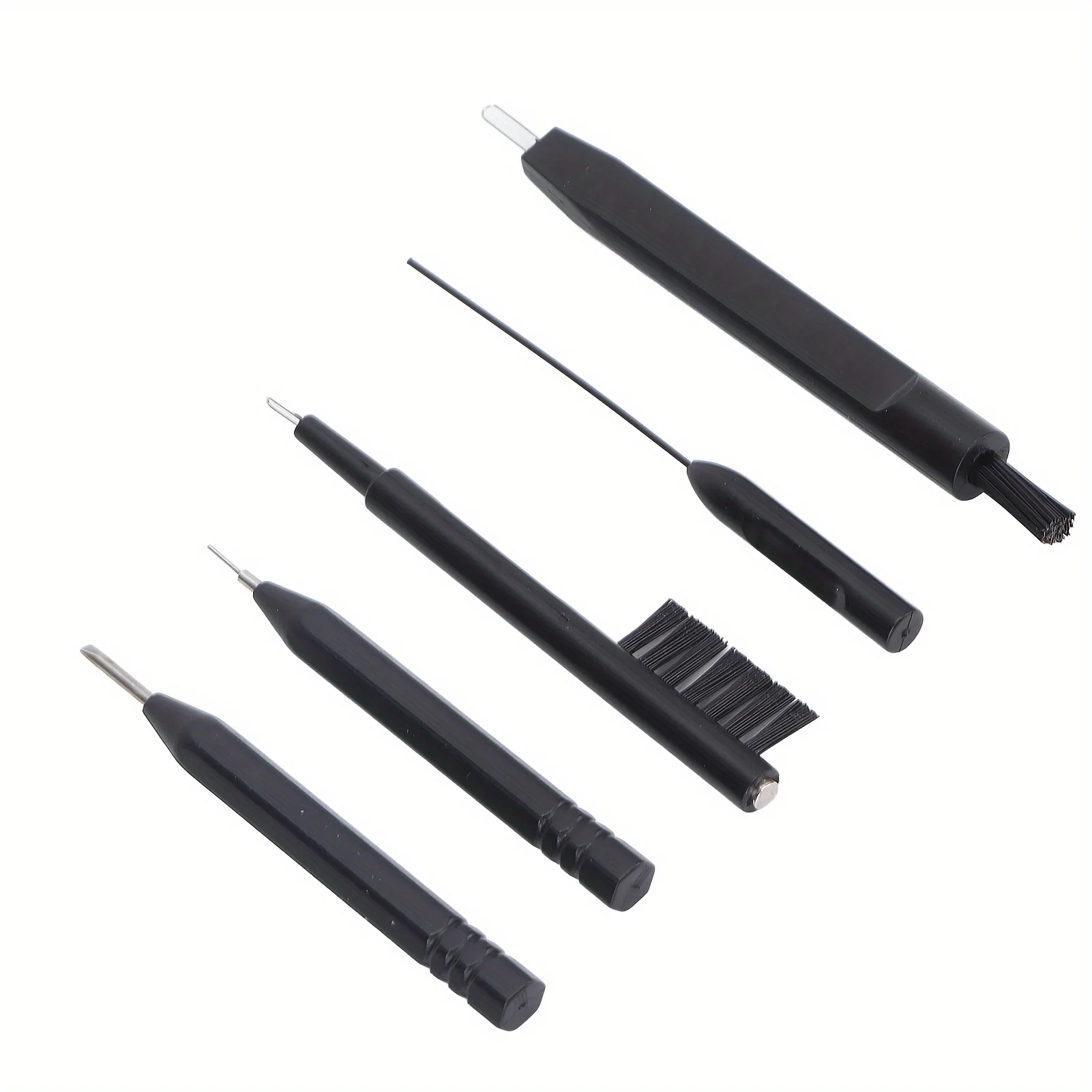 أدوات تنظيف السمع، فرشاة صغيرة، إبر نظيفة، مجموعة ملحقات العناية لسماعات الأذن من القماش