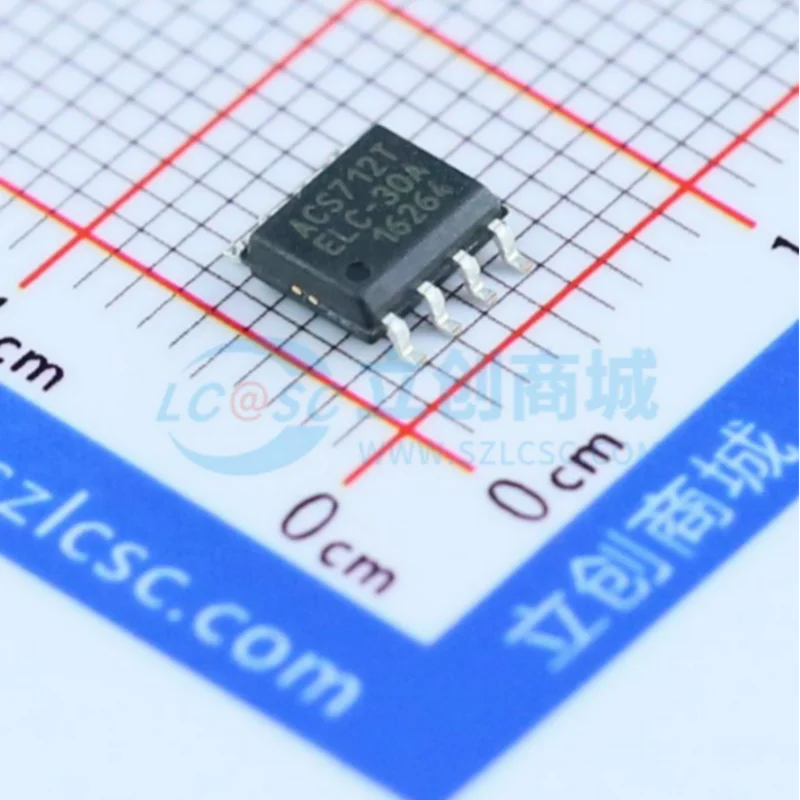 1 PCS/LOTE ACS712ELCTR-30A-T ACS712ELCTR-30A ACS712TELC-30A ACS712T SOP-8 100% New and Original IC chip integrated circuit