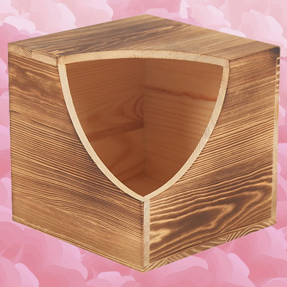

Small Bird Breeding Box Wooden Wood Nest Durable Bird Hatchery Incubator Natural Living Place Cooler Box Birds Wood Nest