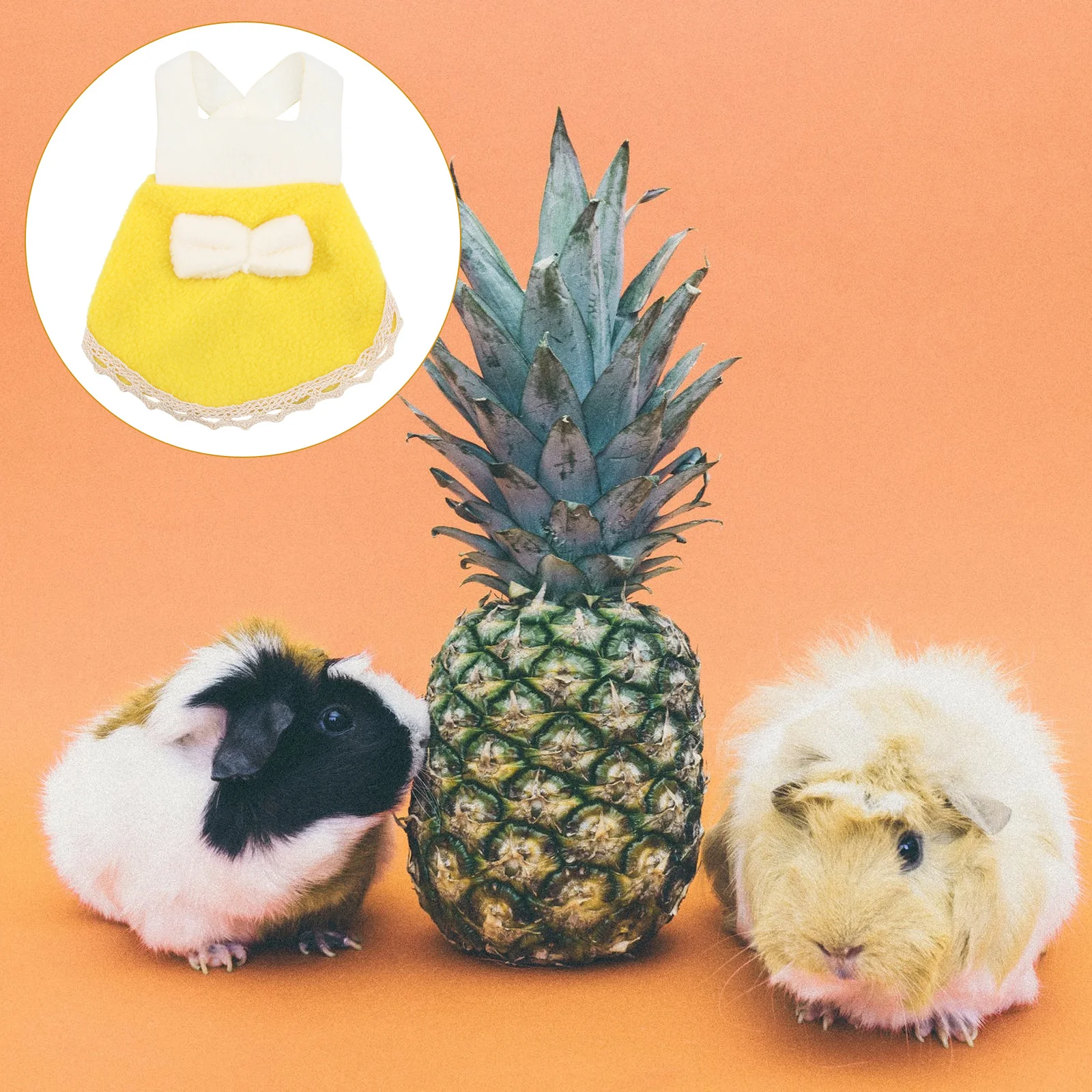 

1 pc Small Pet Dress For Chinchillas Squirrels Hamster Cotton Breathable Wear Resistant Fade Bright Color Long Lasting Gift