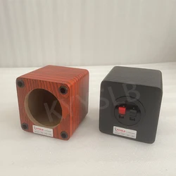 KYYSLB 3 Inch Speaker Empty Box Shell Case Home Audio Sound Small HIFI Wooden Passive LoudSpeaker Chassis House