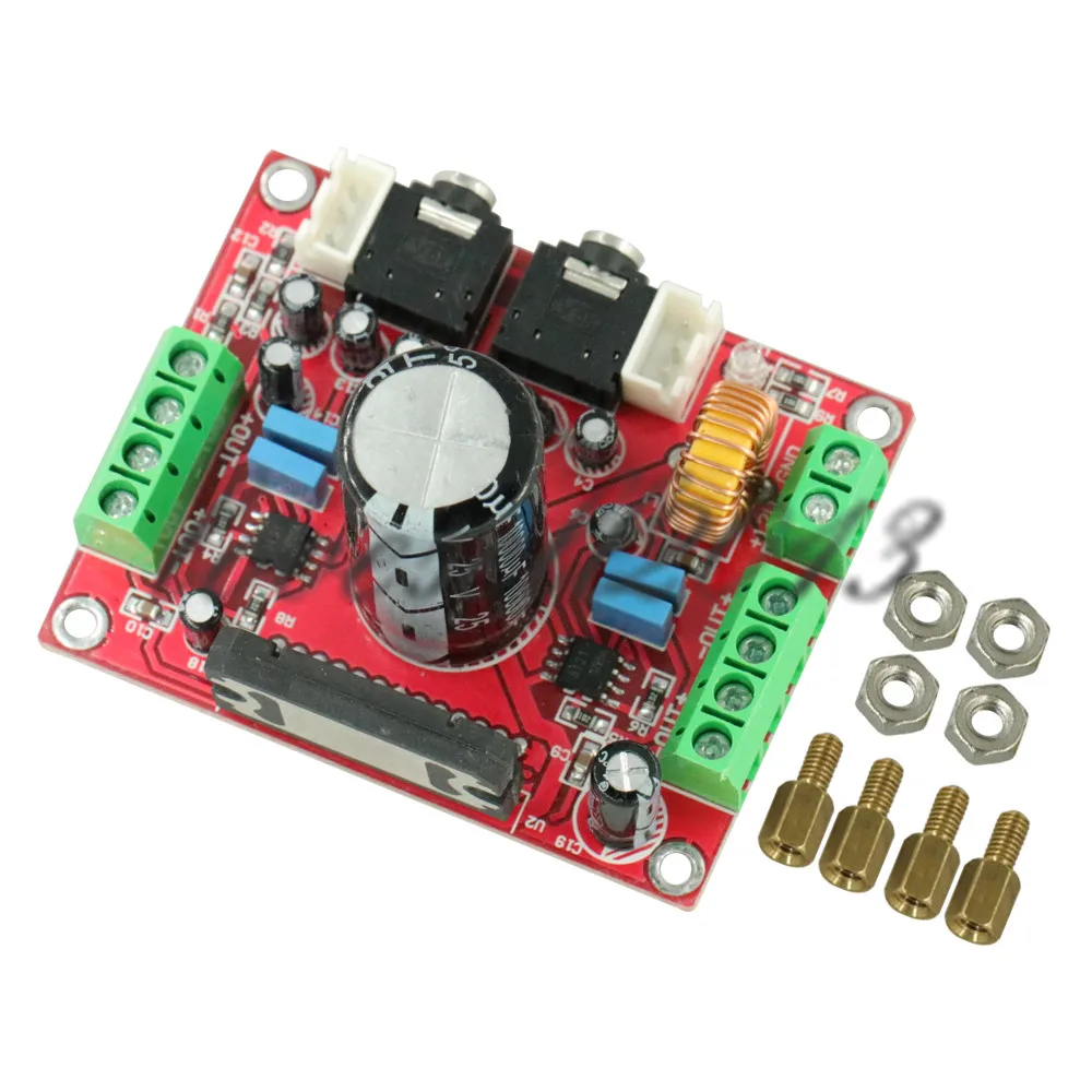 TDA7850 4X50W Car Audio Power Amplifier Board Module BA3121 Denoiser DC 12V