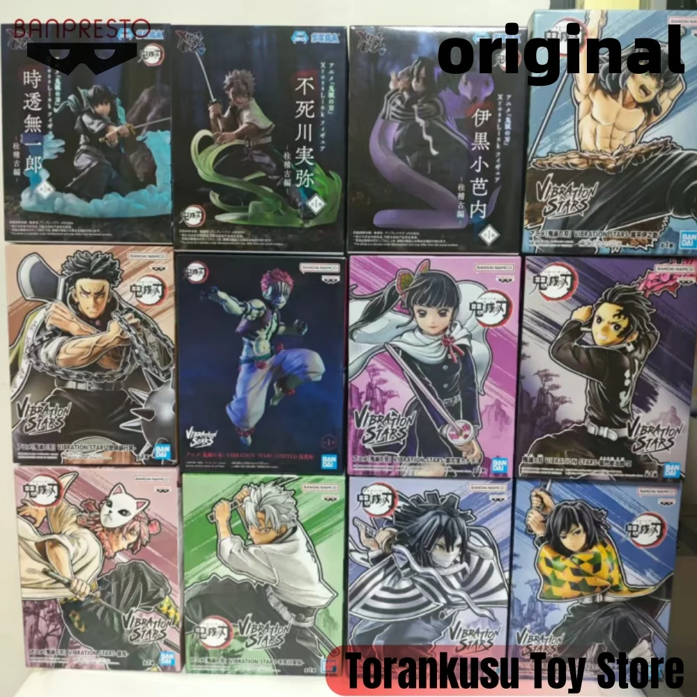 

Banpresto Demon Slayer Anime Infinity Castle Akaza Gyomei Sanemi Giyuu Muichirou Iguro Tanjirou Kanawo Inosuke Original Figures