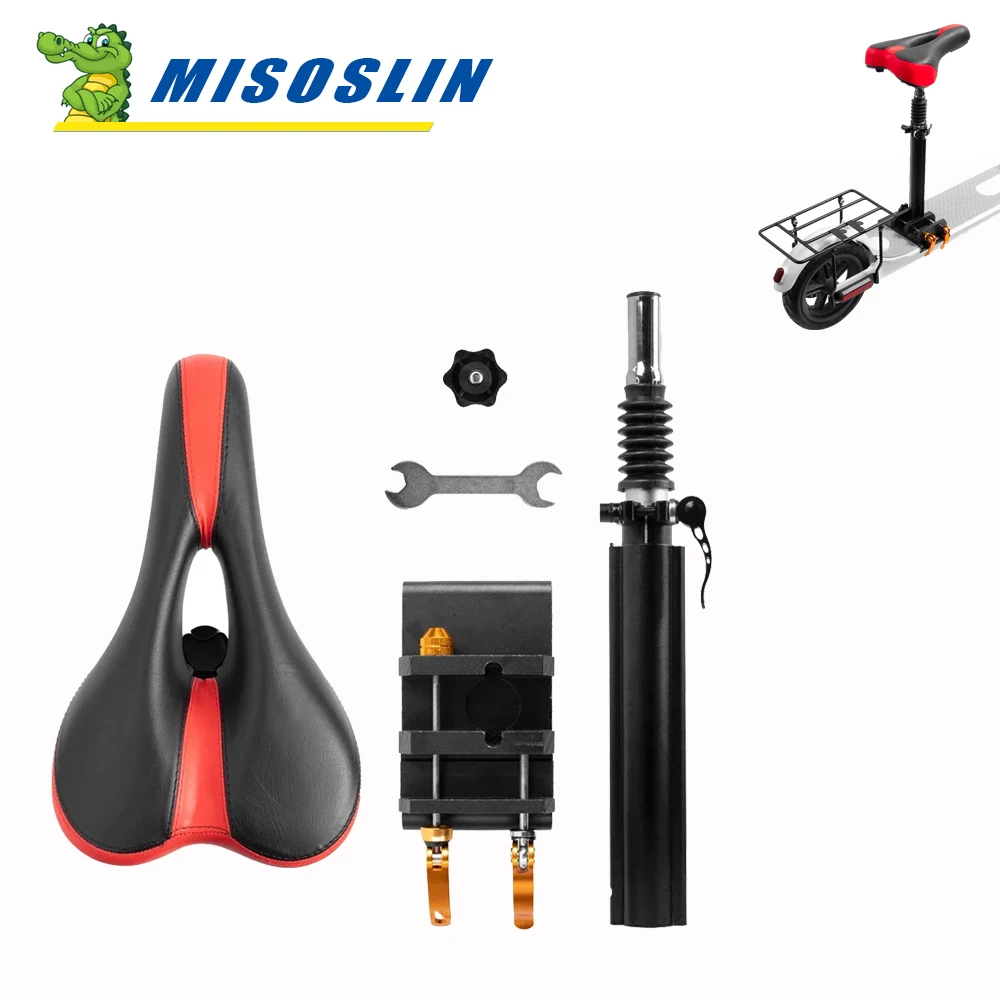 

Kickscooter Folding Seat Saddle Foldable Height Adjustable Shock-Absorbing Chair For Xiaomi M365 Pro 1S Electric Scooter