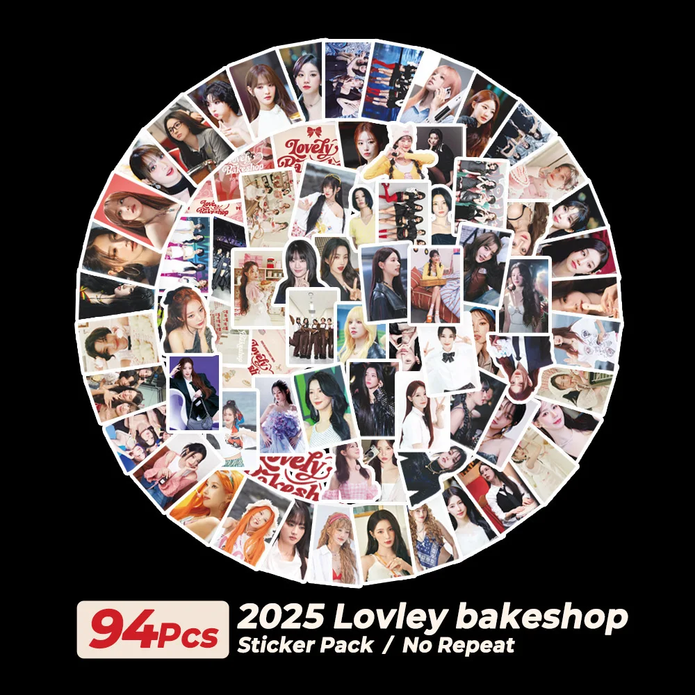 Kpop (G) I-Dle 94 Sheets 2025 LOVELY BAKESSHOP Stickers Yuqi G-IDLE