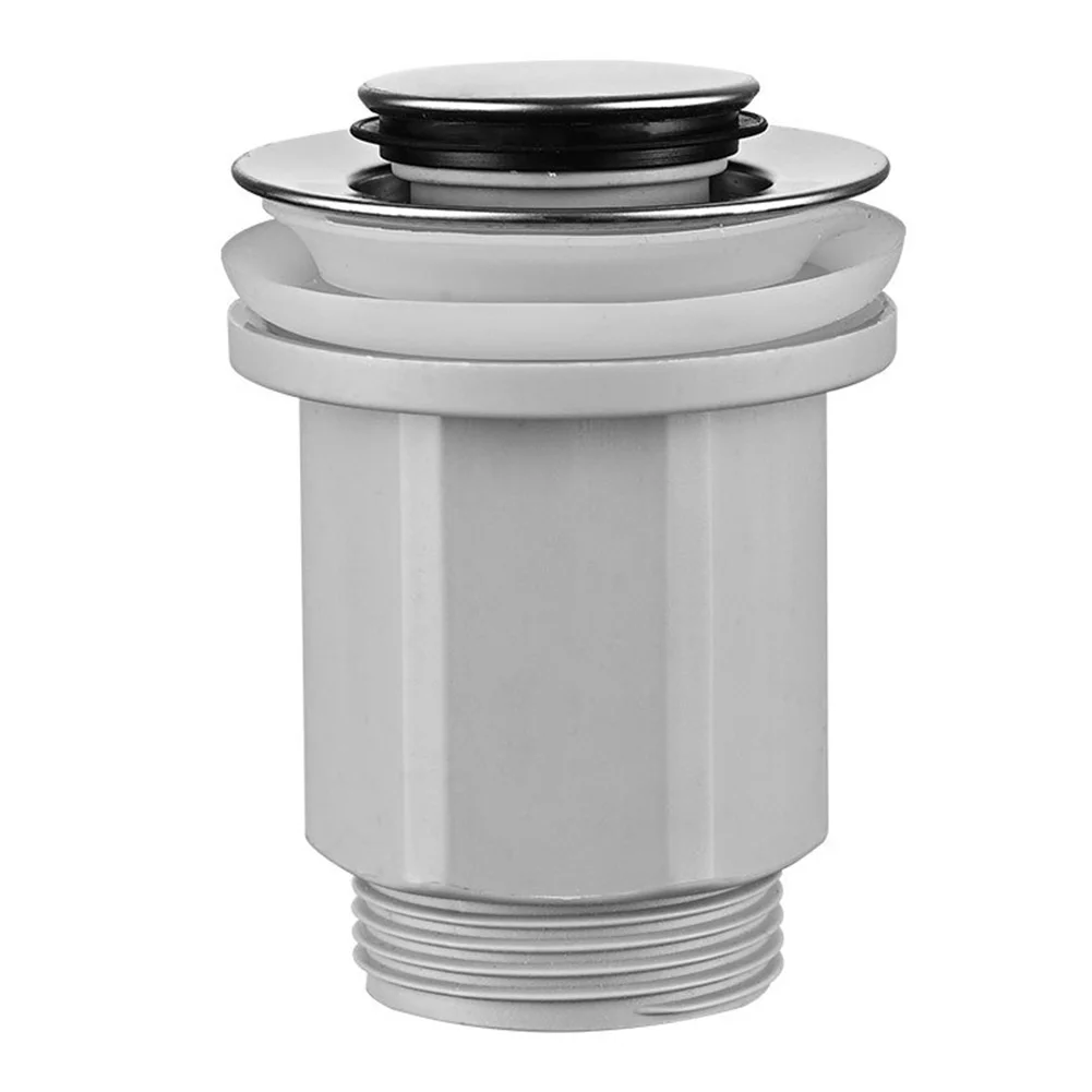 

Robust Sink Drain Stopper Featuring Leak Proof Construction and Built In Strainer for Hair and Debris Collection