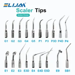 1Pcs Dental Ultrasonic Scaler Scaling Tips Denspay Periodontics Endodontics Scaler Tips Fit For EMS Woodpecker SATELEC DTE NSK