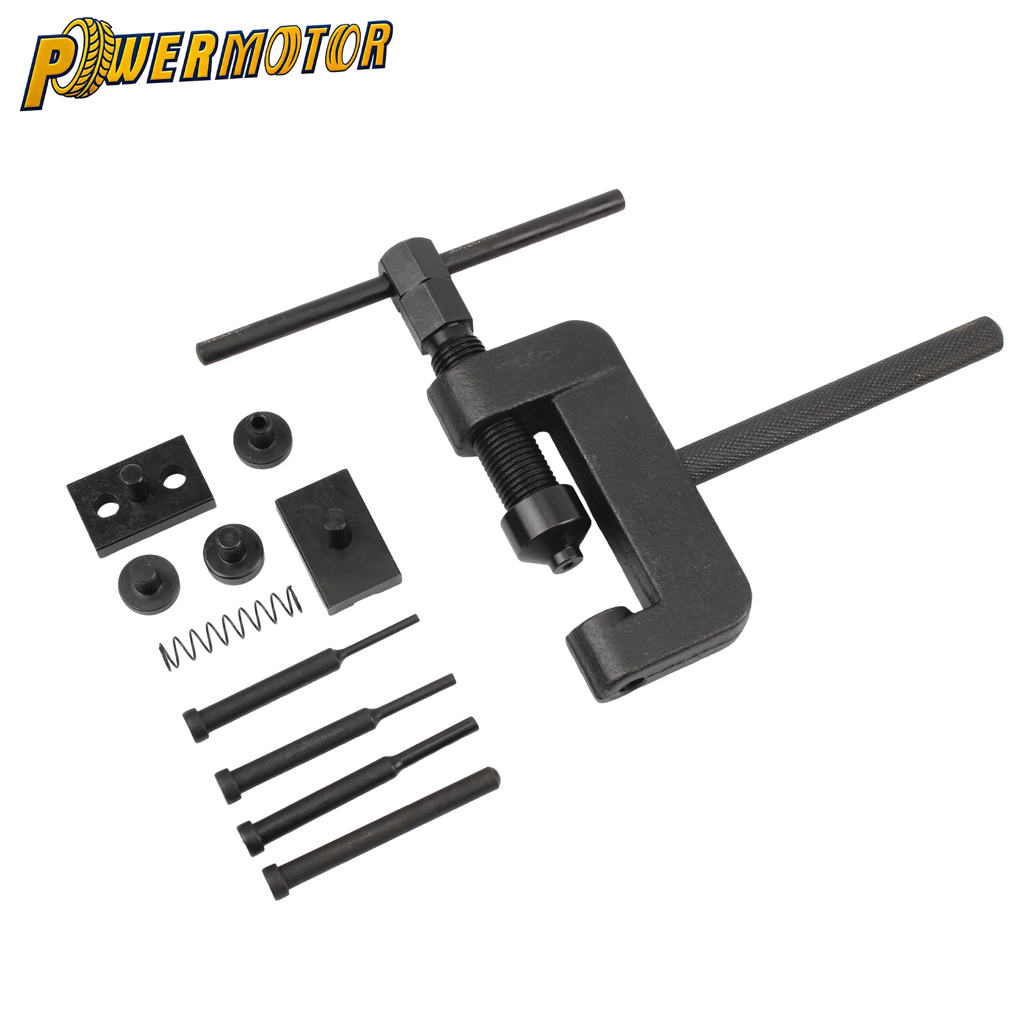 

Universal Dirt Bike ATV Motorcycle Timing Chain Cutter Tool Heavy Duty Splitter Link Riveting Repair Tool Kit With Red Case
