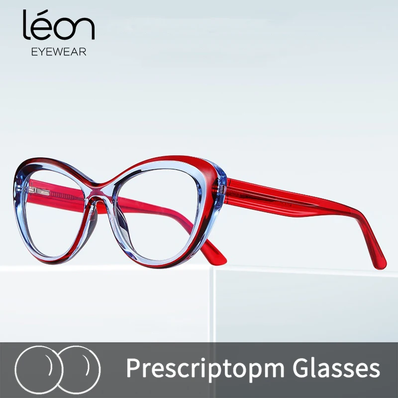 

The new fashionable cat's eye anti-blue light glasses are designed for women and can be customized for myopia, farsightedness