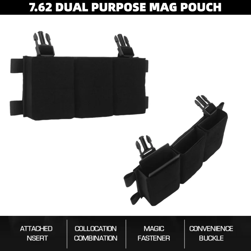 

Outdoor Dinosaur 7.62 Dual Function Pack, suitable for SR-25/AR-10, can be paired with combinations