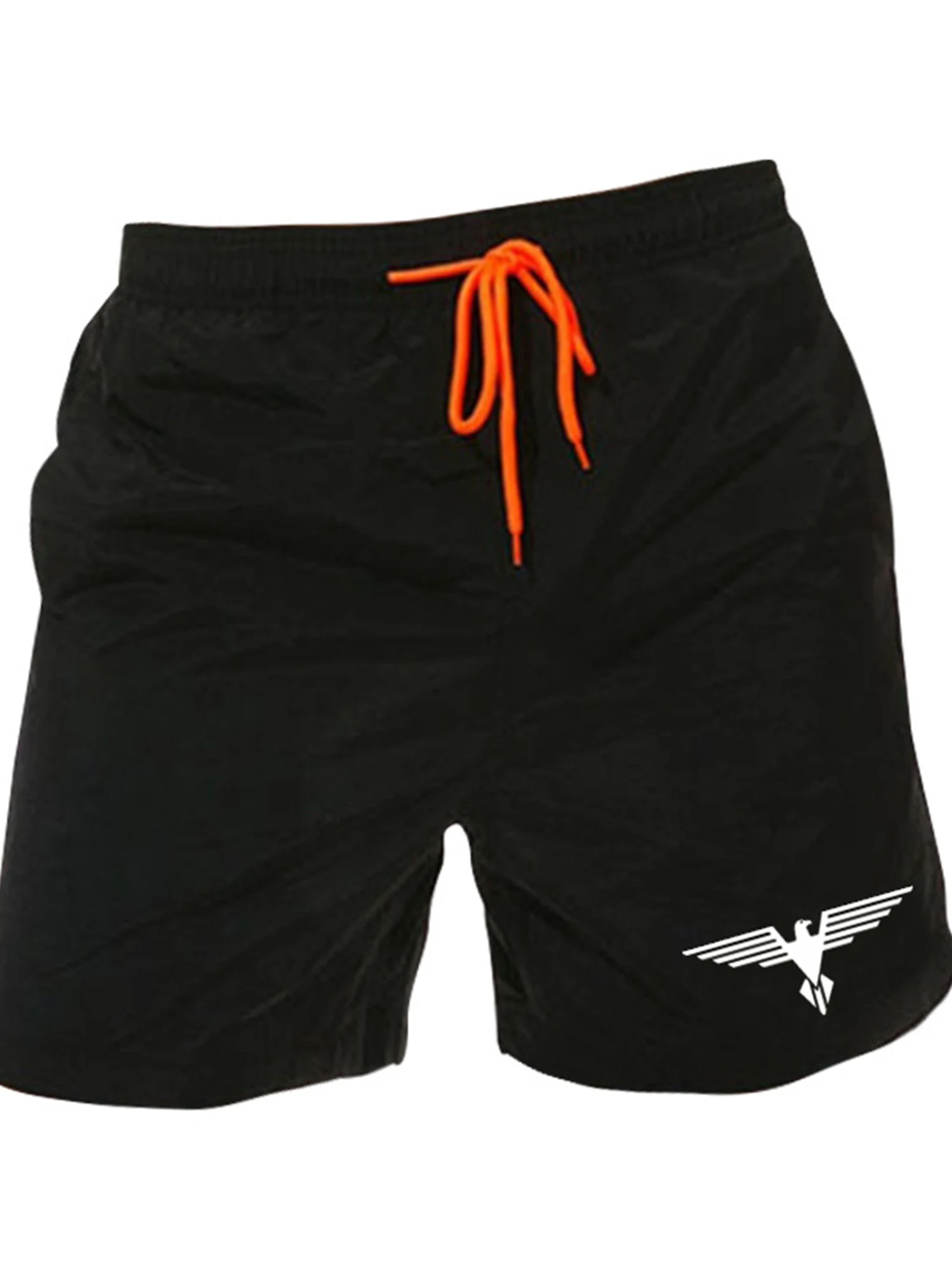 HDDHDHH-Shorts Secagem Rápida Masculina com Bolsos, Casual Home Fashion, Brand Printing