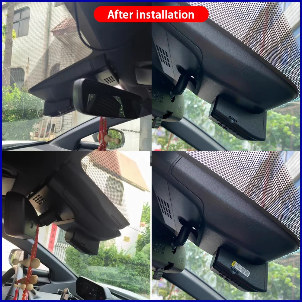 ZJCGO 4K Auto DVR Dash Cam Wifi Anteriore Telecamera Posteriore 24 ore Monitor per Toyota bZ4X EA10 Subaru Solterra 2022 2023 2024 2025