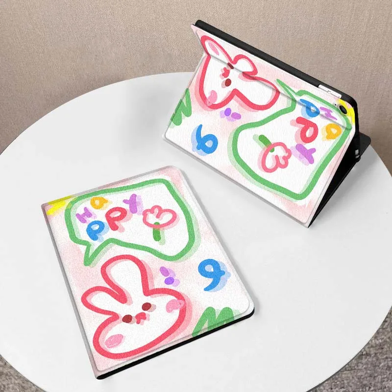 

Colorful Line Animal Pattern Case For Samsung Galaxy Tab A7 A9 A11 S6 A11 A8 S11 Lite Plus 10.4 10.5 10.1 Inch Tablet