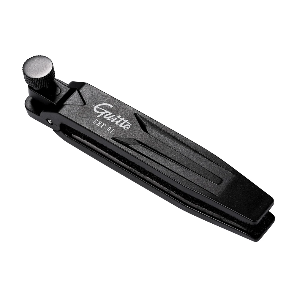 JOYO Guitto-serie GBF-01: demper voor de basbrug, met riem voor opbergen, voor direct dempen, speciaal ontworpen voor vintage jazzdub-bass.