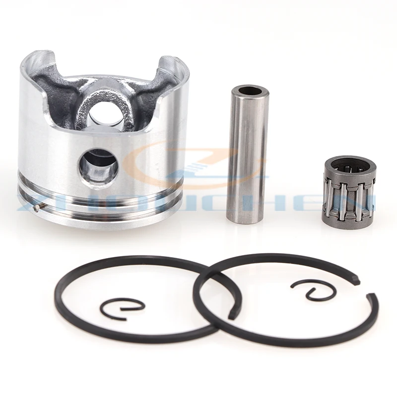 2 hub Luftkühlung Motor Teile 44mm Kolben 10mm Pin Ring Set für 44-5 Mini ATV quad dirt pit bike scooter moped motorrad