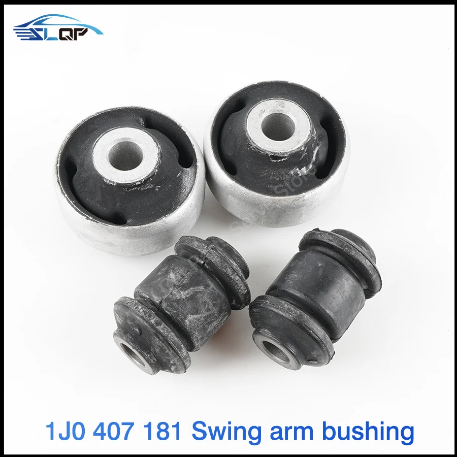 1J0407181 Buje del brazo inferior tamaño del manguito de goma para Beetle Polo Jetta Golf MK4 Skoda Octavia Fabia A1 A3TT Leon 357 407 182