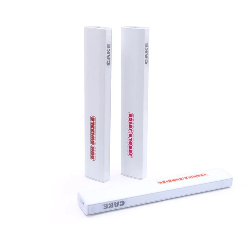 Benutzer definierte Kuchen Vape Pen Kit 1ml Kapazität 280mAh Batterie leere Wagen Keramik spule wiederauf ladbare Gerät Vapor izer für dickes Öl