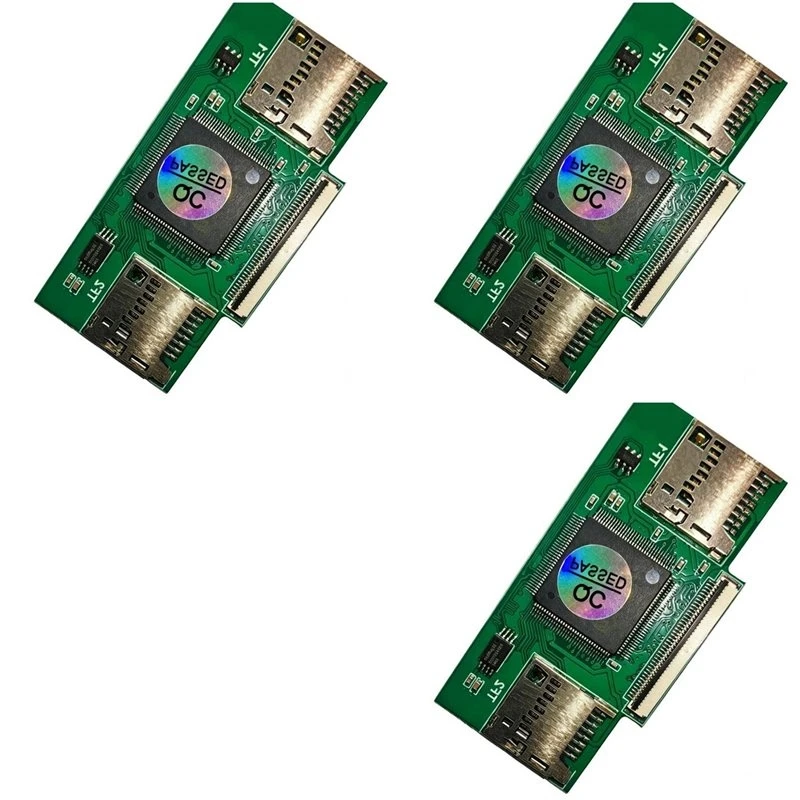 Stylish-3X Dual TF Card To CE Adapter TF Expansion Card Dual-Card Simultaneous Read/Write For Industrial PC Ipod Computer