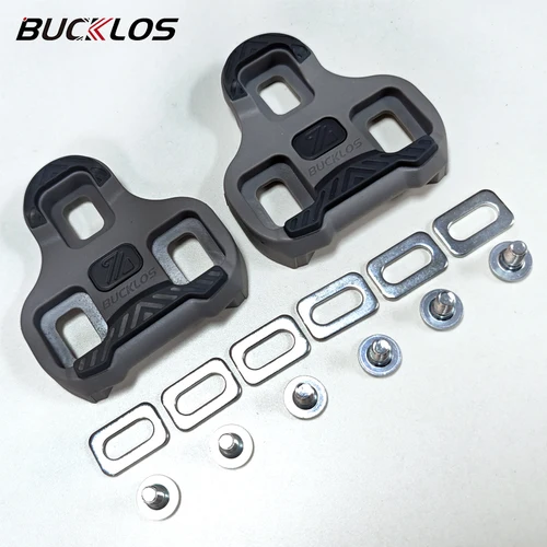 Imagen 2 del producto Tacos de bicicleta BUCKLOS para LOOK KEO, tacos de Pedal autoblocantes para bicicleta de carretera, tacos antideslizantes para zapatos de ciclismo, accesorios para bicicleta KEO