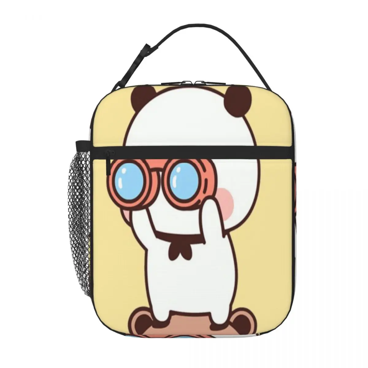 Bestselling Cute Bubu Is Standing On The Bubu S Head Toddler Style Kids Lunch Bag Camping Meal Carry Lunch Bag