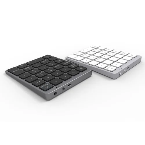 Imagen 2 del producto Teclado numérico Teclado numérico Bluetooth Teclado inalámbrico 28 teclas Teclado con una mano Finanzas Contabilidad Mini teclado externo N960 N970 N980 Windows Mac IOS