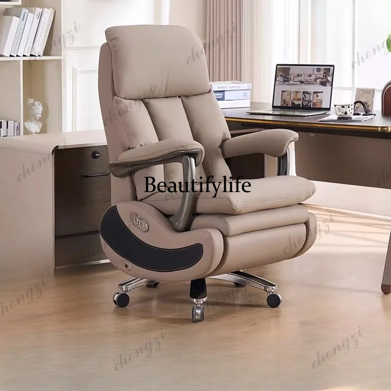 TTT Modern High Quality Chair Aesthetics Comfortable Bureau Meuble Furniture Swivel Luxury Boss Chair Electric Massage Executive