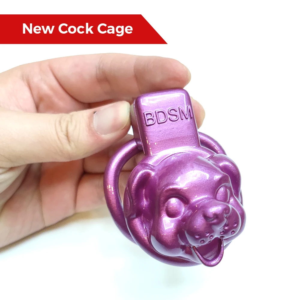 

TS CD Puppy Small Cock Cage Slave Male Smooth Chastity Devices Cage Bondage Lock Rings Sex Shop BDSM Gay Ladyboy Male Sex Toys