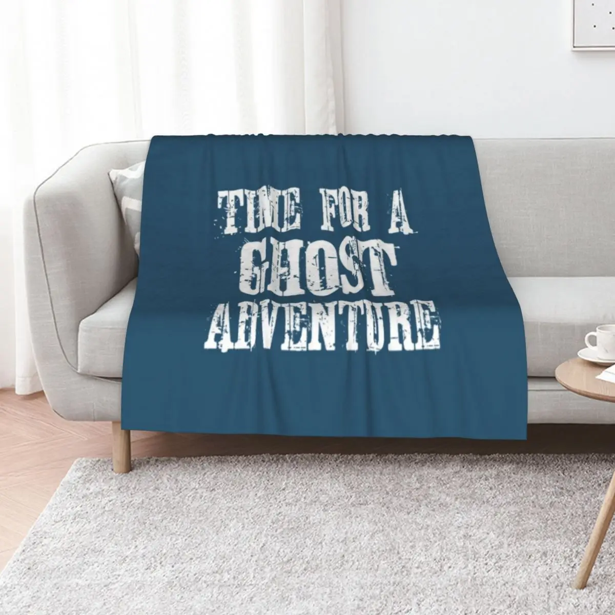 

Time for a ghost adventure Throw Blanket anime Blankets Sofas Of Decoration Luxury Thicken Picnic Blankets
