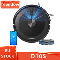 Teendow D10S Robot Vacuum Cleaner with LDS Smart Navigation, 5000Pa Powerful Suction, Self-Charging, Quiet Operation