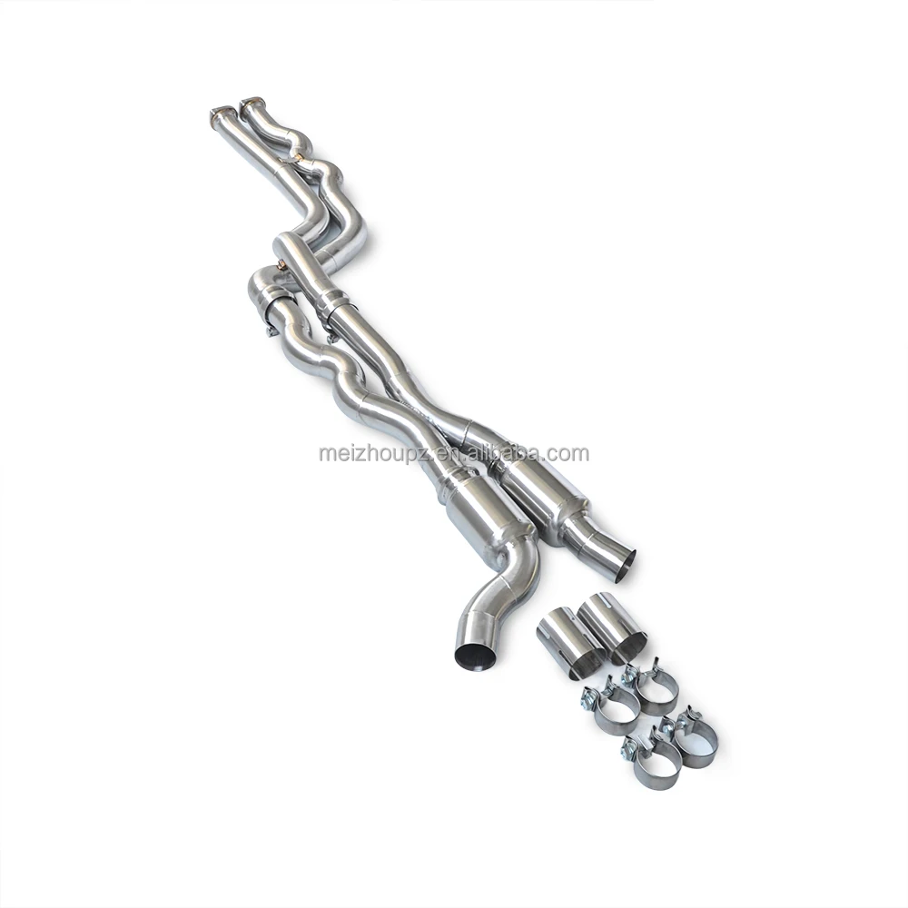 

Средняя труба для M2C M2 S55 F87 3.0T 2018-2021, средняя труба из нержавеющей стали, автомобильная выхлопная система с равной длиной