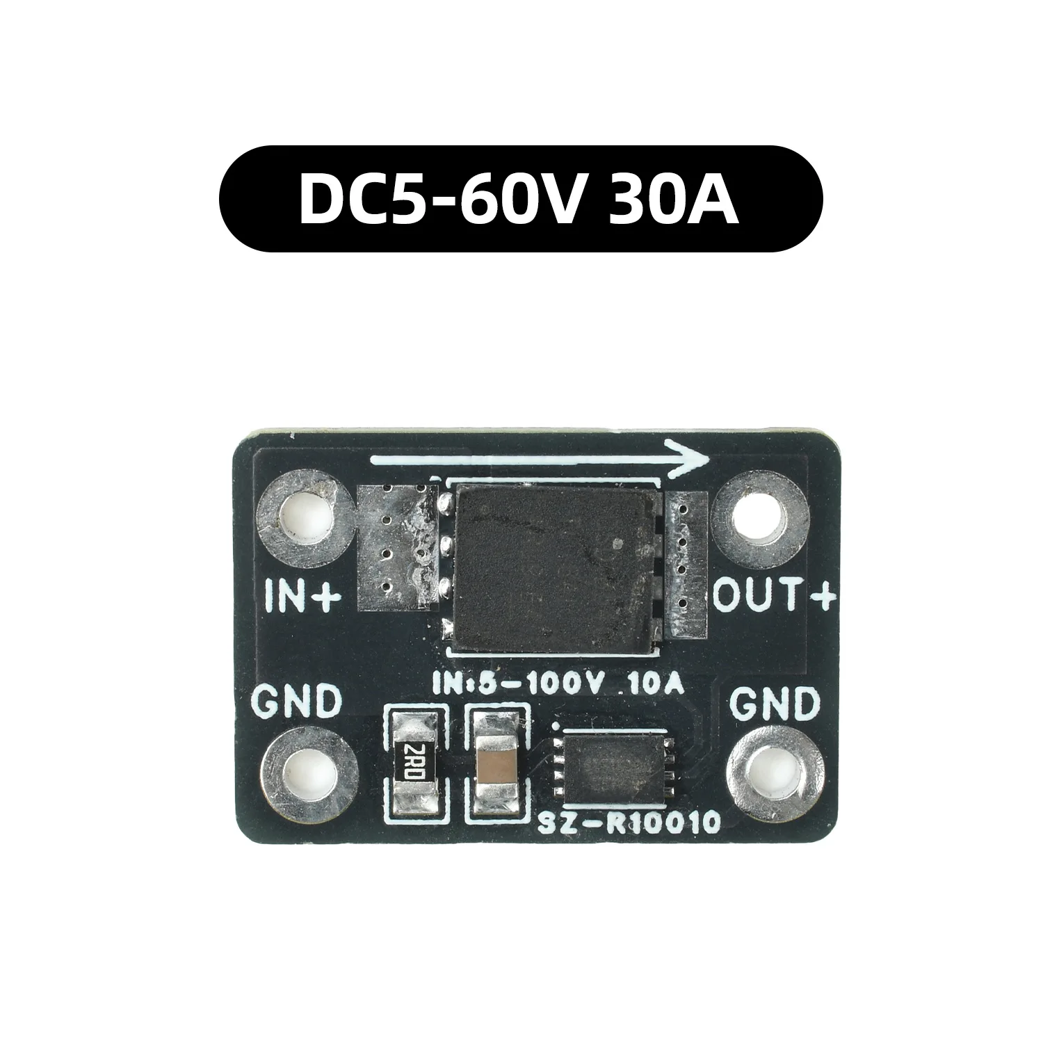 DC5-100V Ideal Diode Module 25A 30A Anti-reverse Solar Anti-backflow