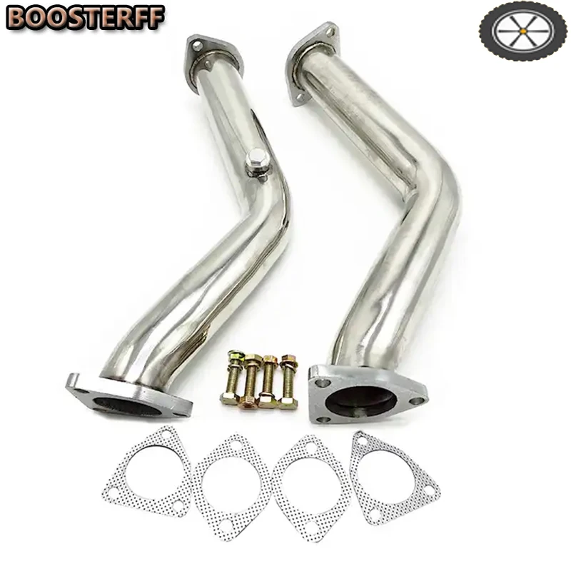 EXHAUST DOWNPIPE For 03-06 NISSAN 350Z Z33/G35 V35 VQ35DE