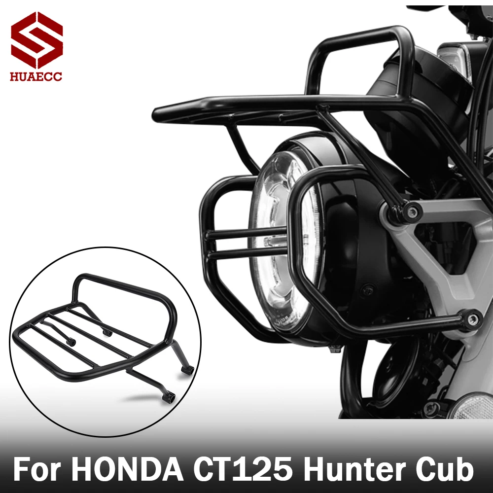 

For Honda CT125 Huntercub 125 Hunter Cub CT 125 2020-2023 Motorcycle Front Luggage Rack Carrier Case Support Holder Bracket