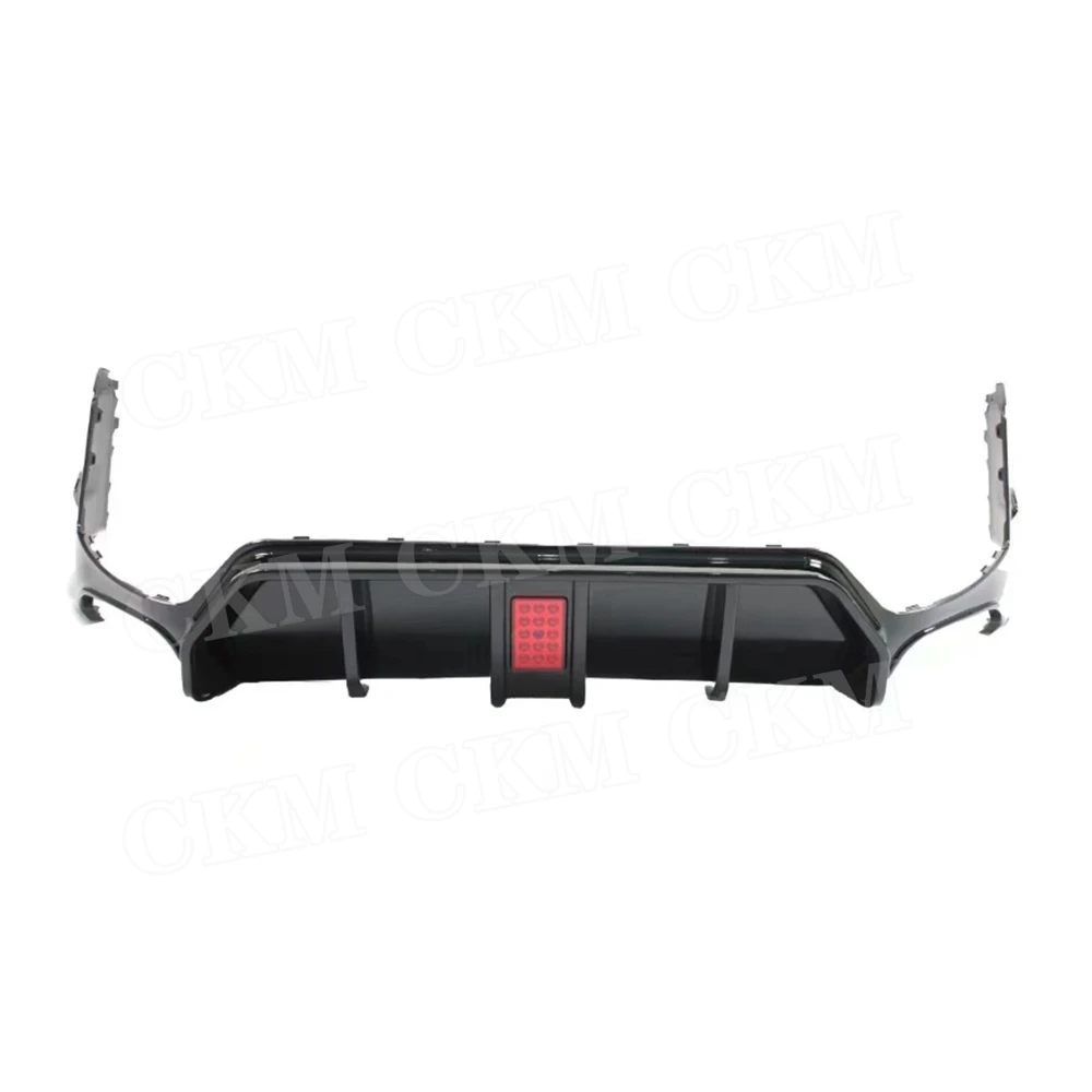 

Rear Bumper Diffuser Splitters Spoiler With Led Car Styling Body Kits Accessories for BMW 3 Series G20 G28 LCI 2023+ ABS