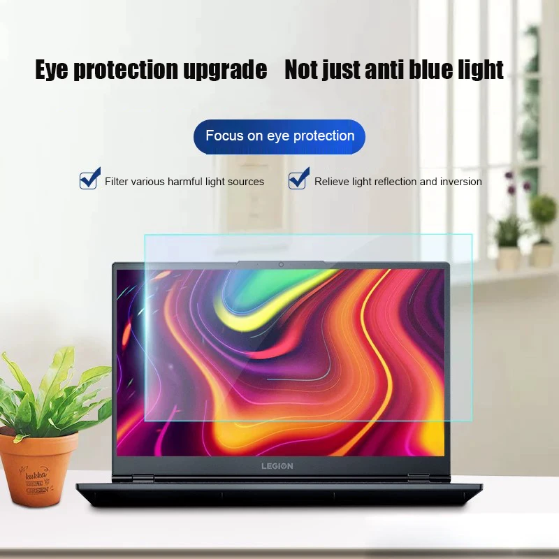 Anti-Reflective Frosted Laptop Screen Protector 13.6/14.6/15.6-inch HD Film Blue Light Blocker Eye Protection for Computers