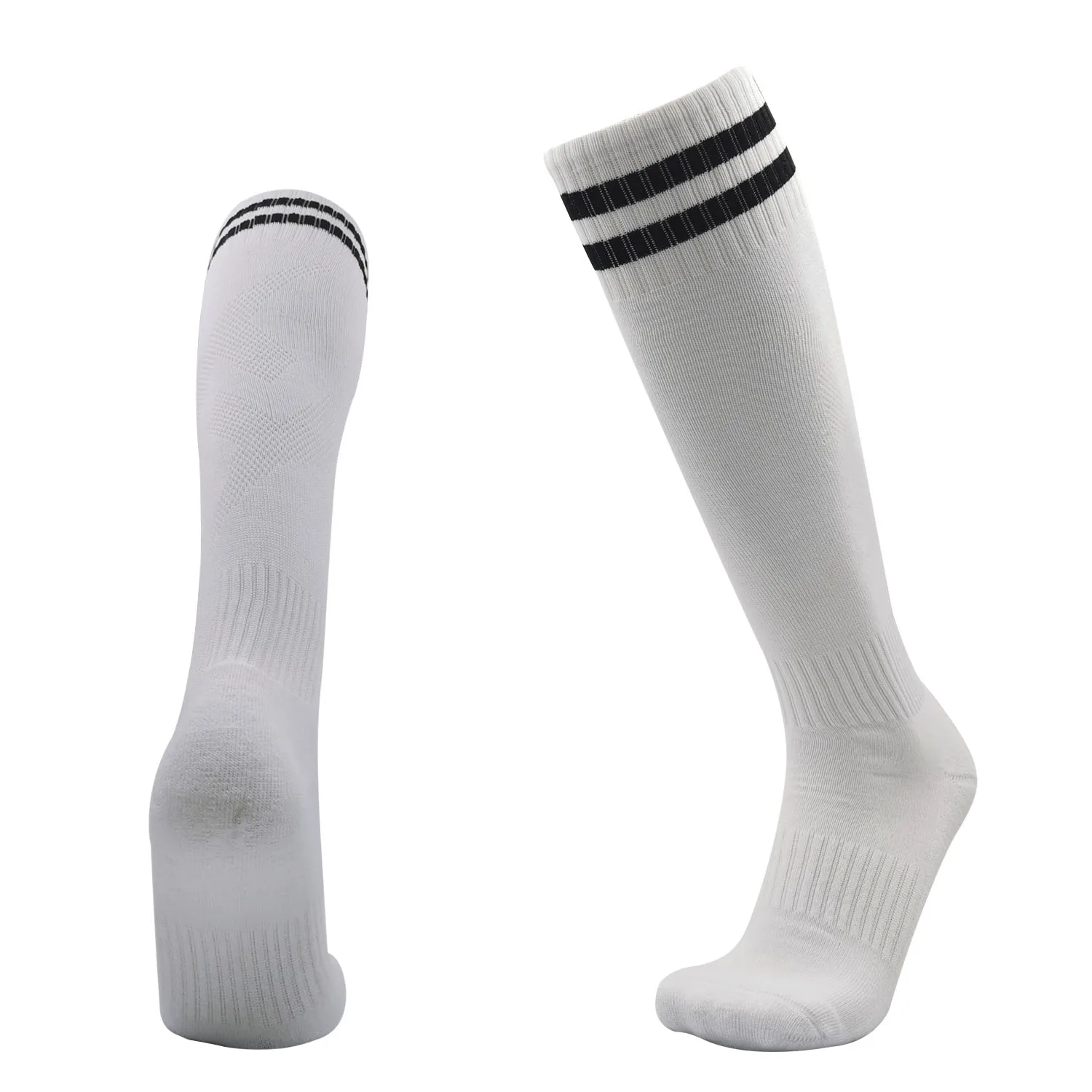Fußball Socken Hohe Qualität Lange Röhre Knie Baumwolle Kinder Legging Strümpfe Fußball Baseball Laufen Sport Erwachsene Kinder Socken – Detail 25