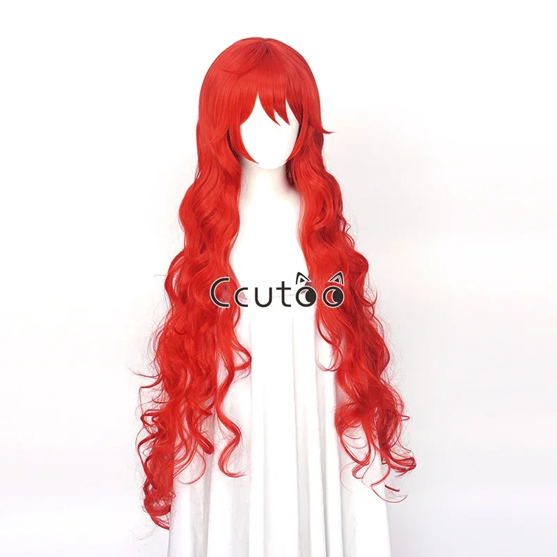 Houseki no Kuni Padparadscha Cosplay Wigs Land of the Lustrous Country of Jewels TV Wavy Long Costume Synthetic Hair + Wig Cap