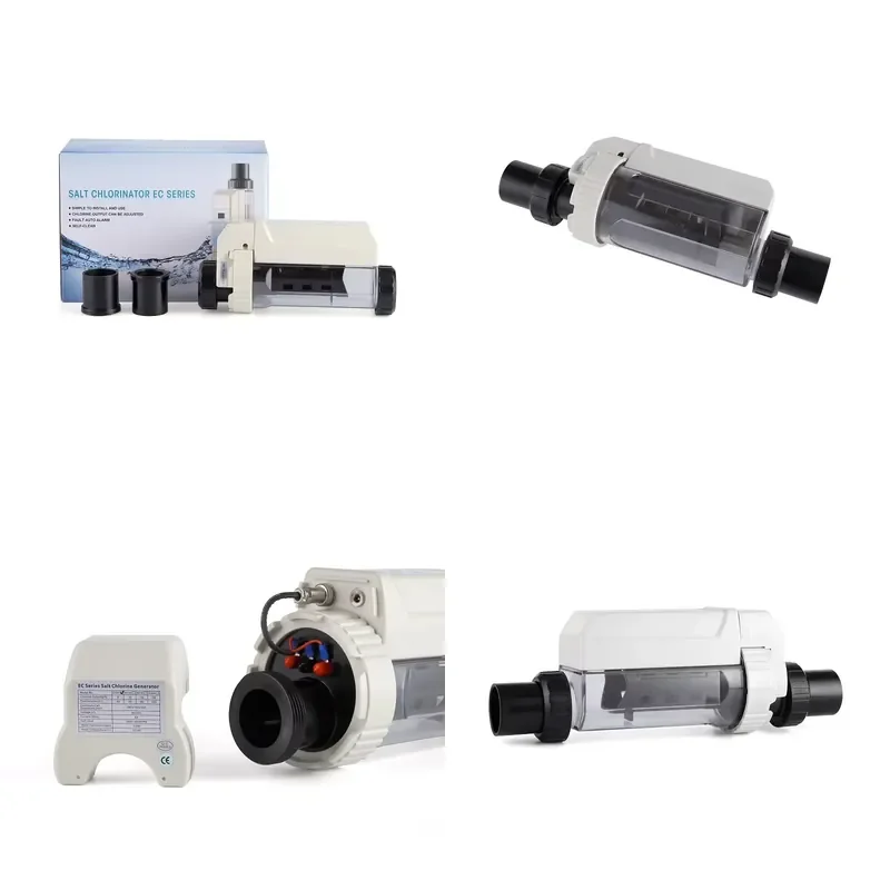 Intelligent Self Salt Chlorinator Jinde EC8 Model 16g/h Plastic Size Swimming Pool & Spa Chlorine Electrolysis Sterilizer
