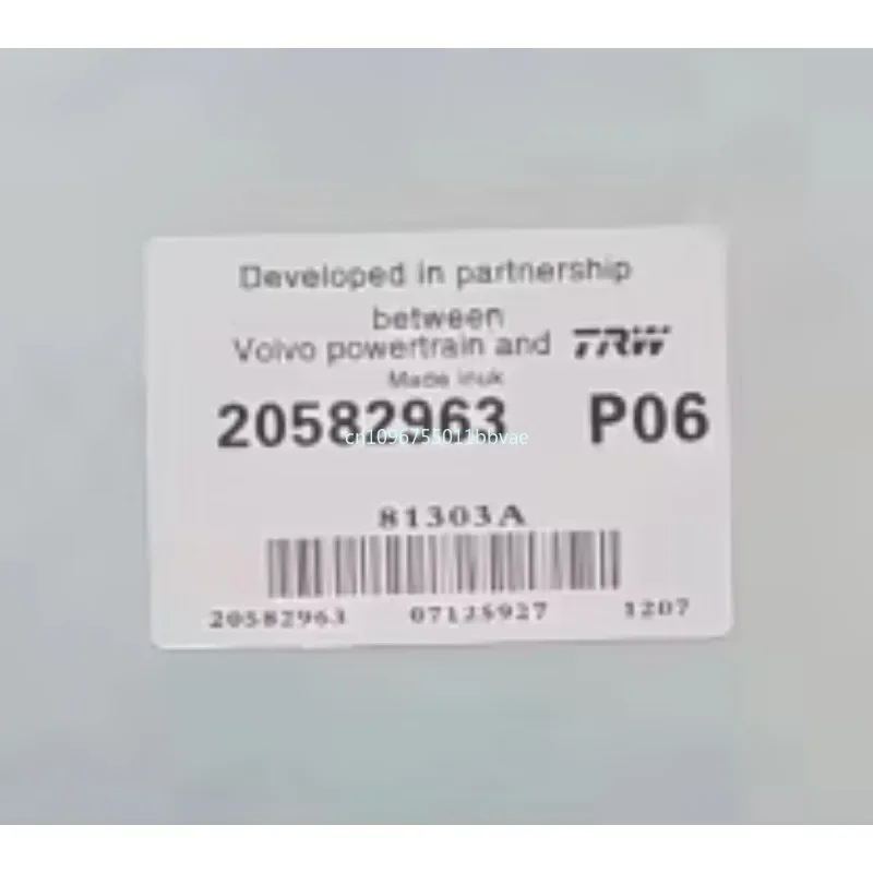 for 20582963 VOE20582963 P06 ECU ECM Controller Electronic Control Module Programmed for Volvo D12 Engine Penta TAD1241GE TAD124