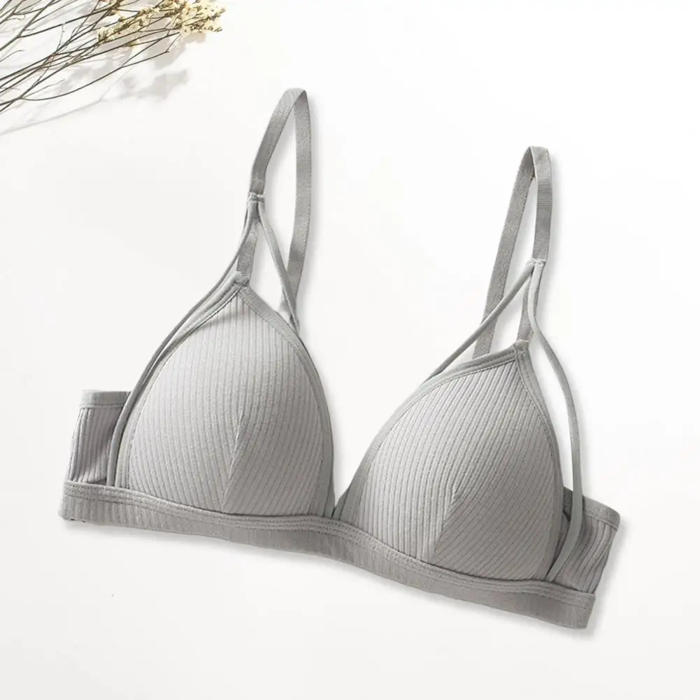 Women Bra Beauty Back Adjustable Straps No Steel Ring Protective Underwear Back Closure Women Brassiere Inner Wear Clothes 여성 브라