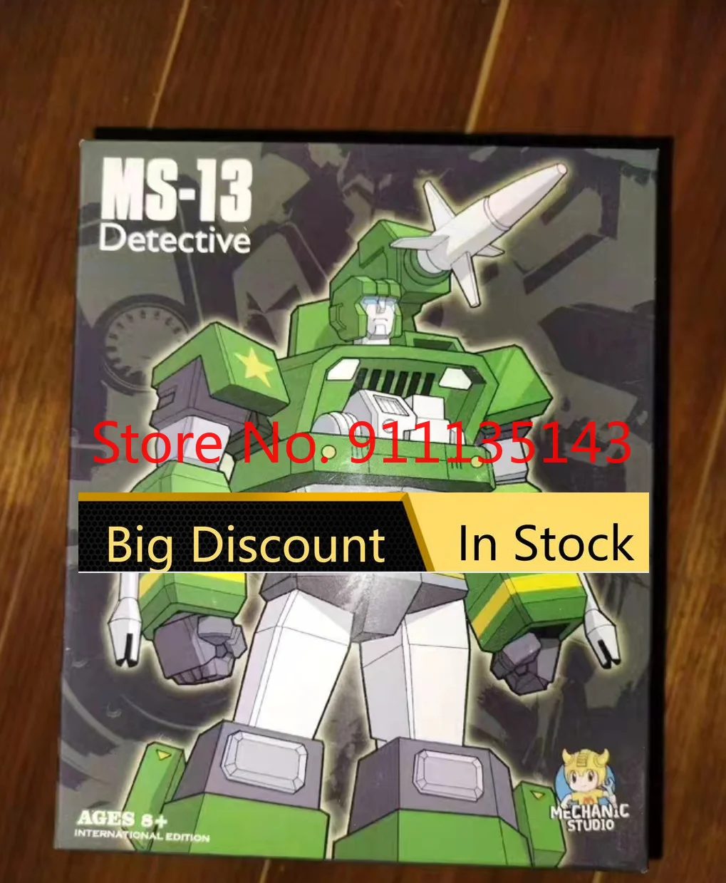 

Mft Mechfanstoys Ms-13 Detective Hound 3rd вечерние, экшн-фигурка, игрушка Вечерние