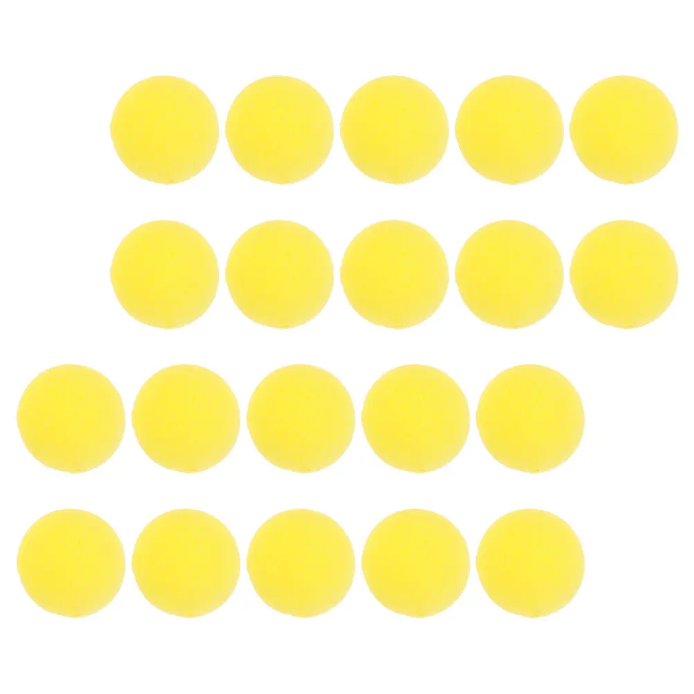 40 Pcs Sponge Clown Nose Prop Carnival Dress up Accessory Halloween Yellow Circus Costume Pink Accessories Child