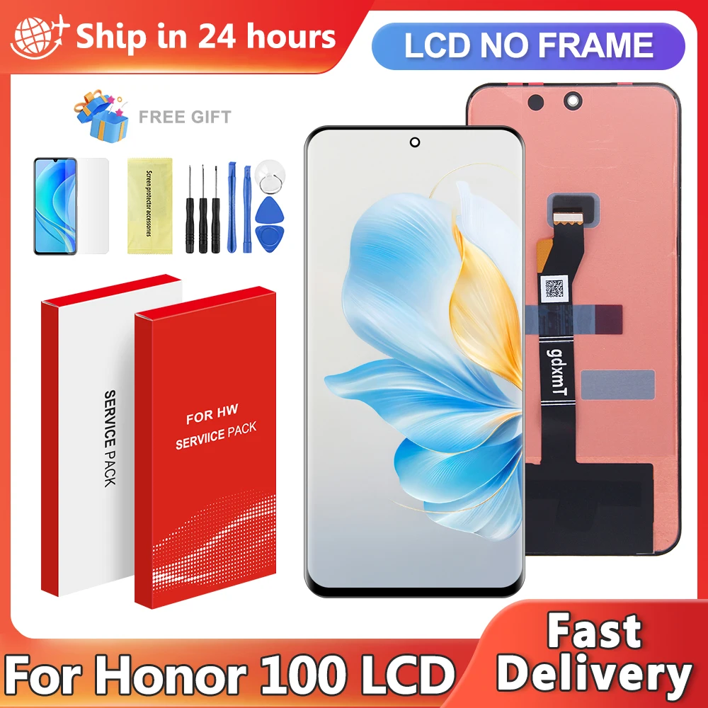 6.7'' For HUAWEI Honor 100 MAA-AN00 LCD Display Touch Screen Digitizer Assembly for Honor100 Screen Replacement