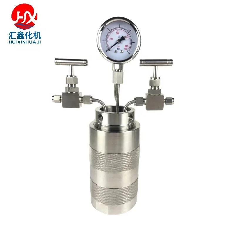 200ml laboratory small stainless steel stirring hydrothermal synthesis autoclave reactors