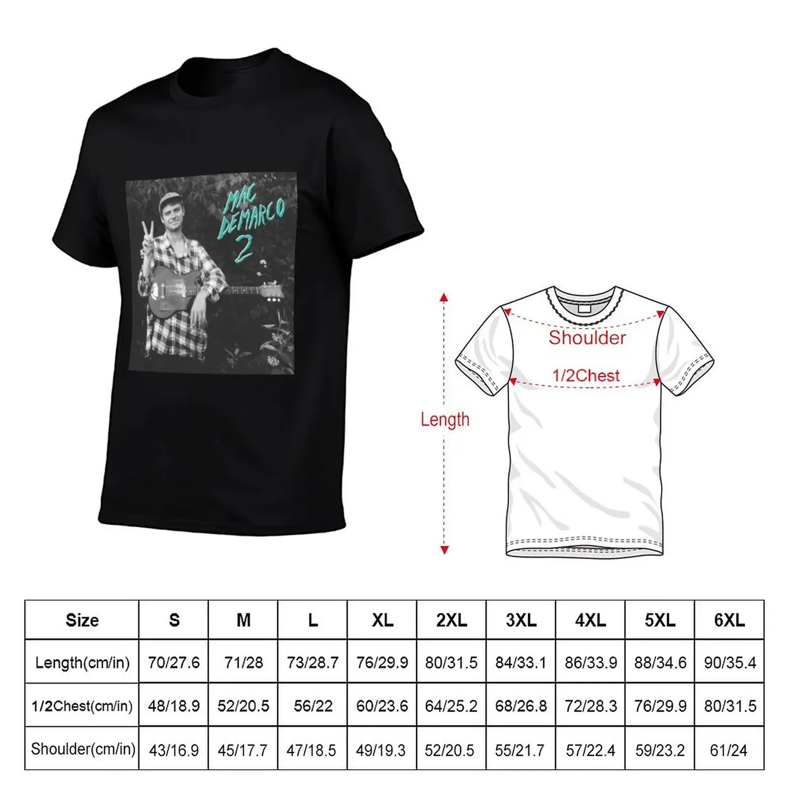 Mac DeMarco 2 T-Shirt blue lock anime t shirts boys whites custom t-shirts mens clothing