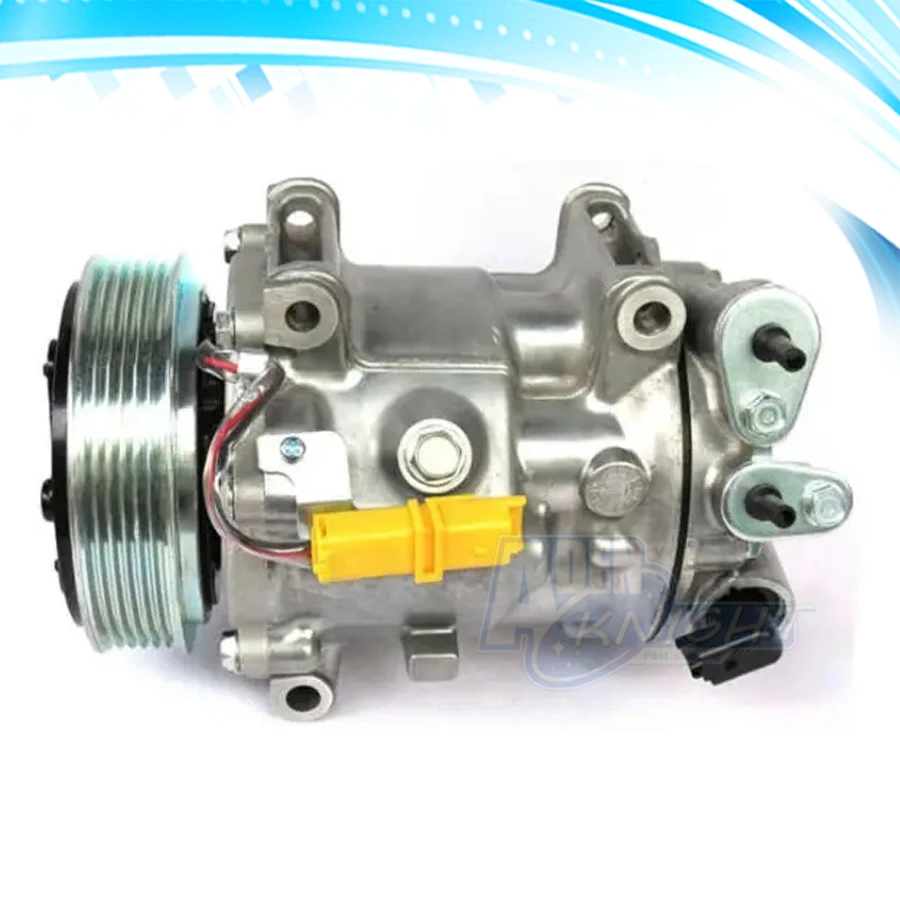 Sanden SD7C16 compresseur ca pour Peugeot 1.6 2012 307 308 807 607 406 citroën C4 Berlingo 9825868180 6453QN 6453QL 6453ZA